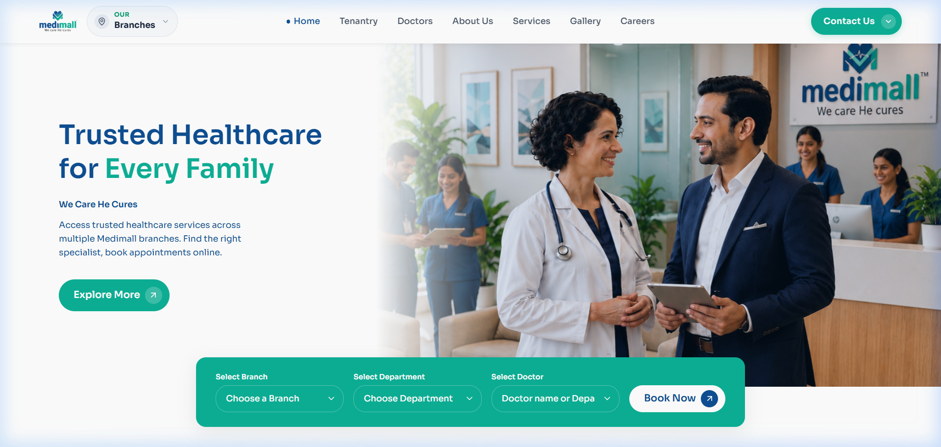 Medimall Interface